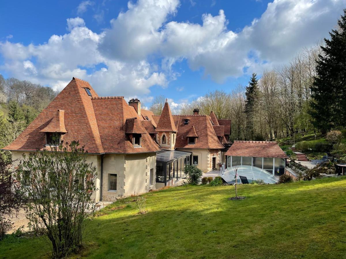 Le Prieure Des Fontaines 호텔 Les Preaux 외부 사진