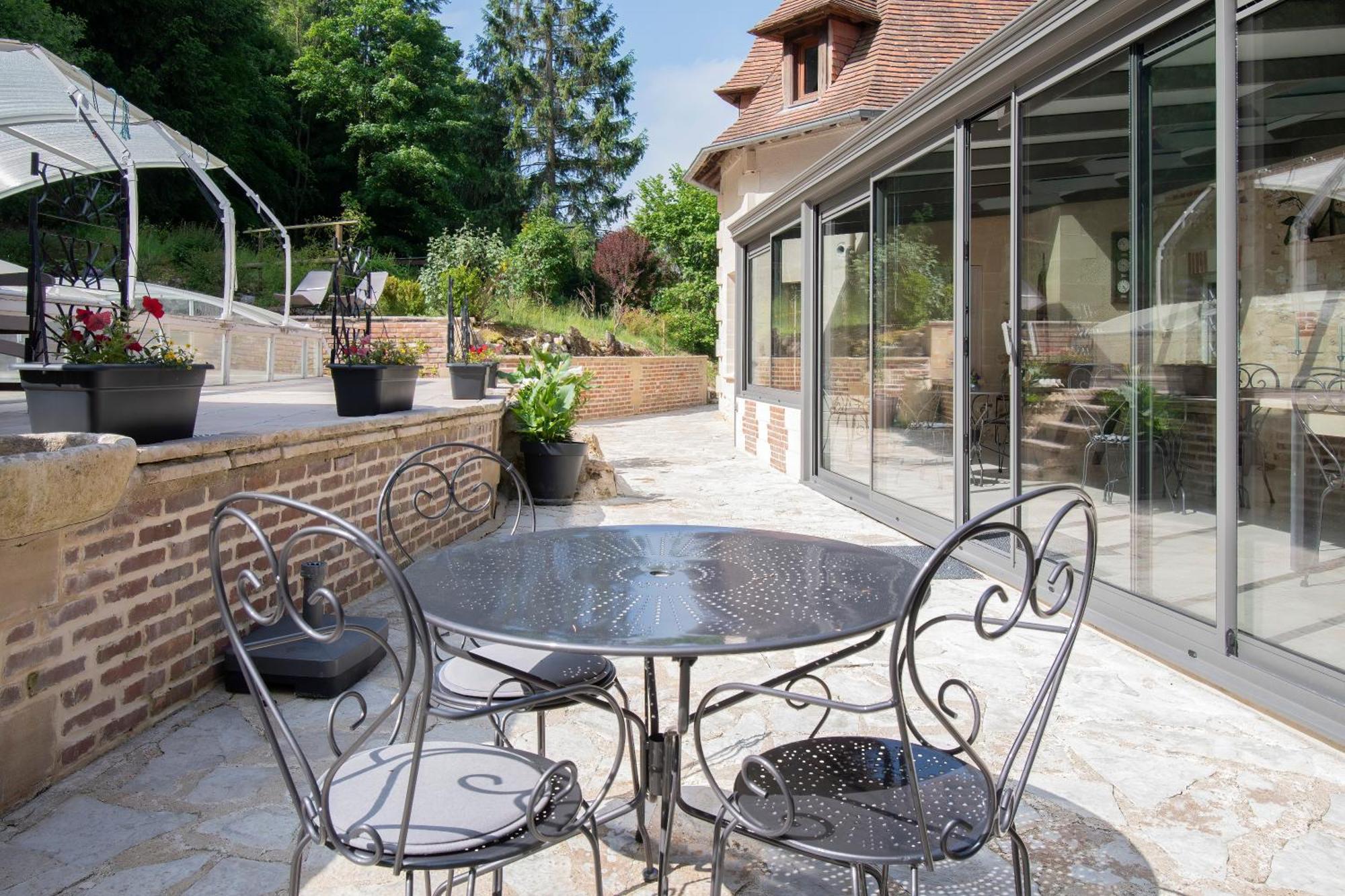 Le Prieure Des Fontaines 호텔 Les Preaux 외부 사진
